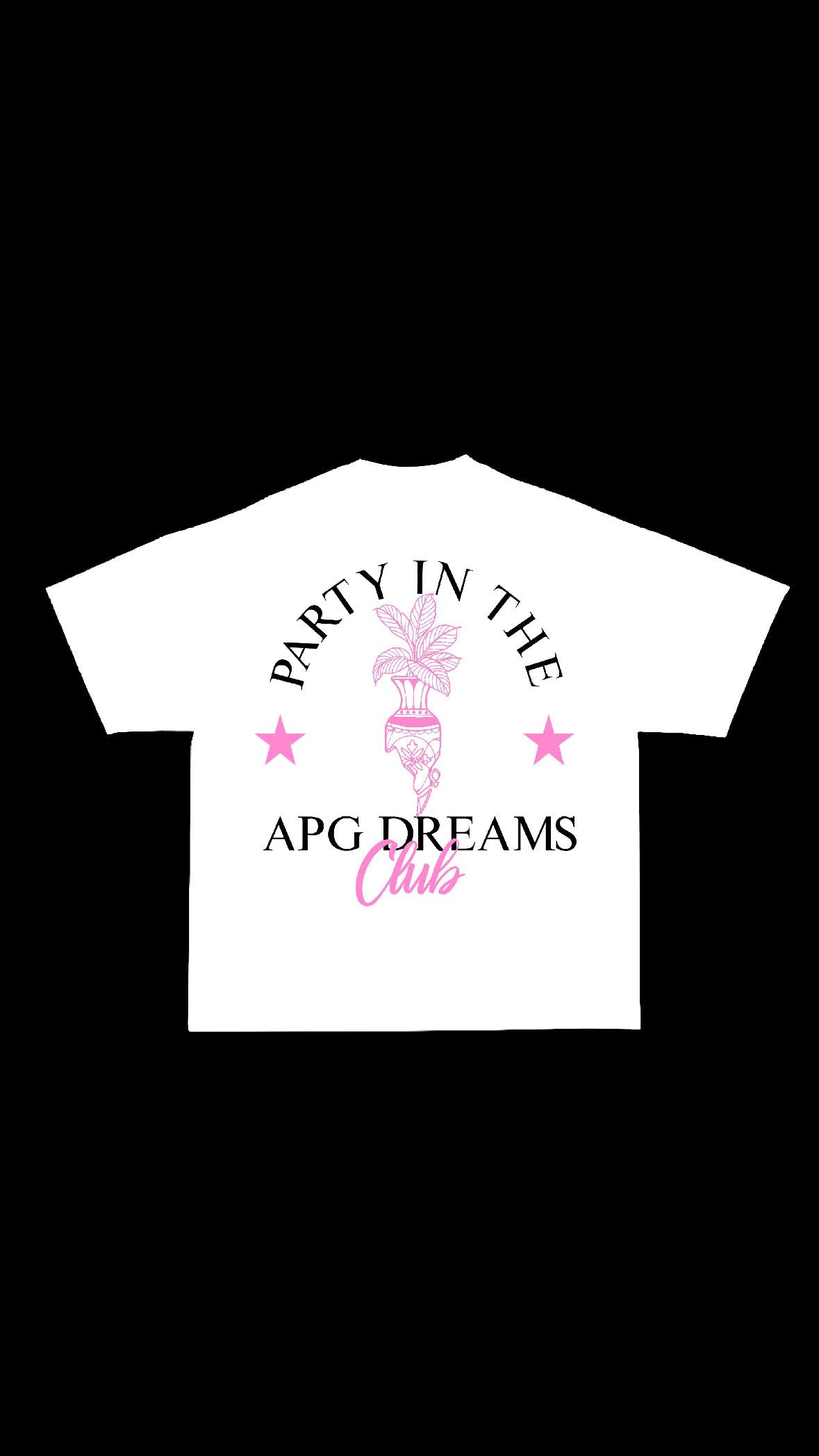 White t shirt Summer APG dreams