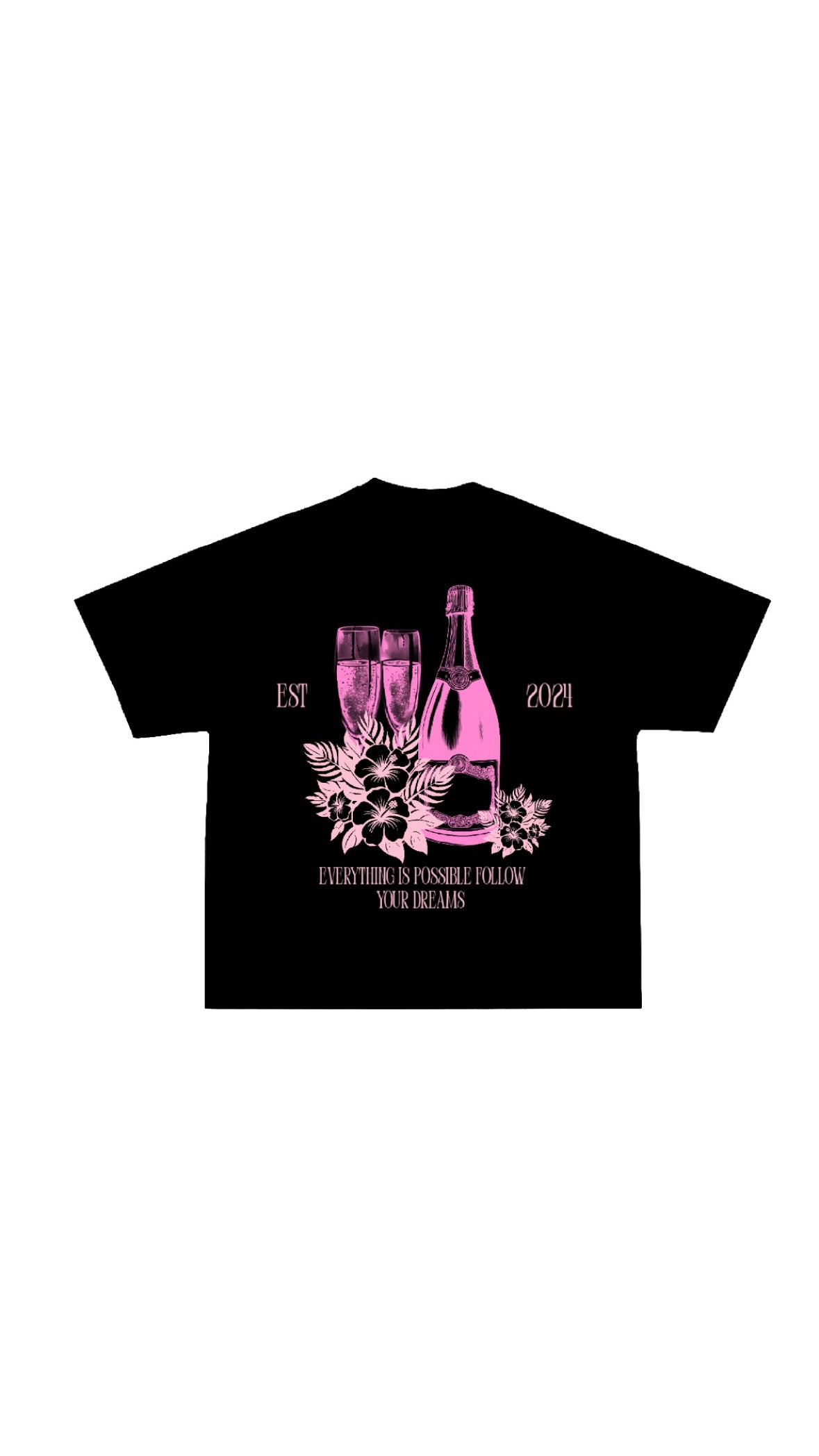 Black t shirt summer APG Dreams